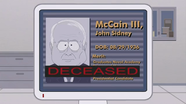 Personal Information Screen – South Park S12E12