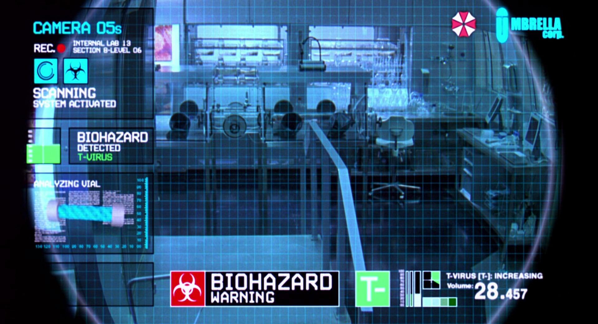 CCTV Biohazard Identification – Resident Evil