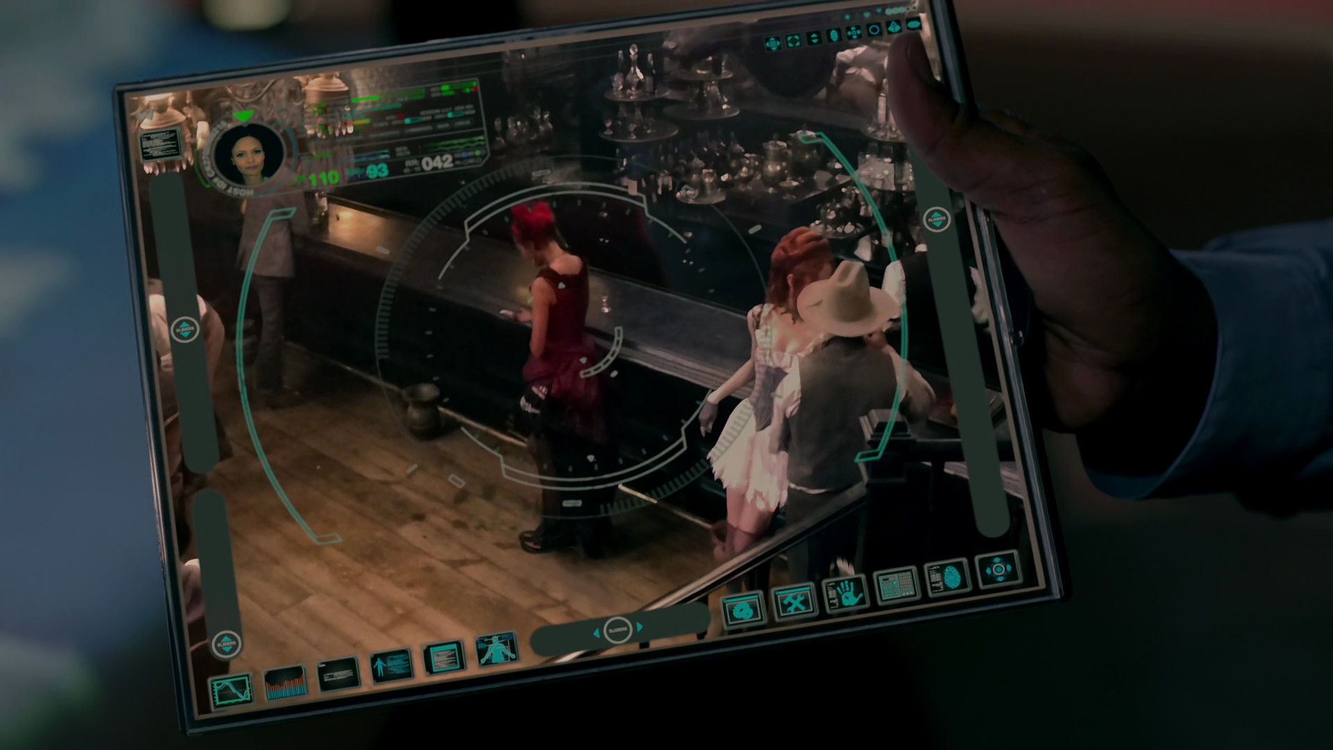 CCTV Host Stats – Westworld S01E02