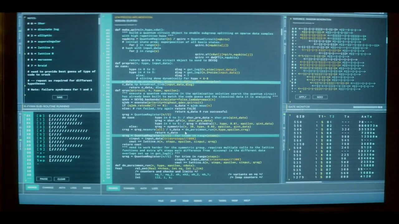Code Viewing – Devs S01E01