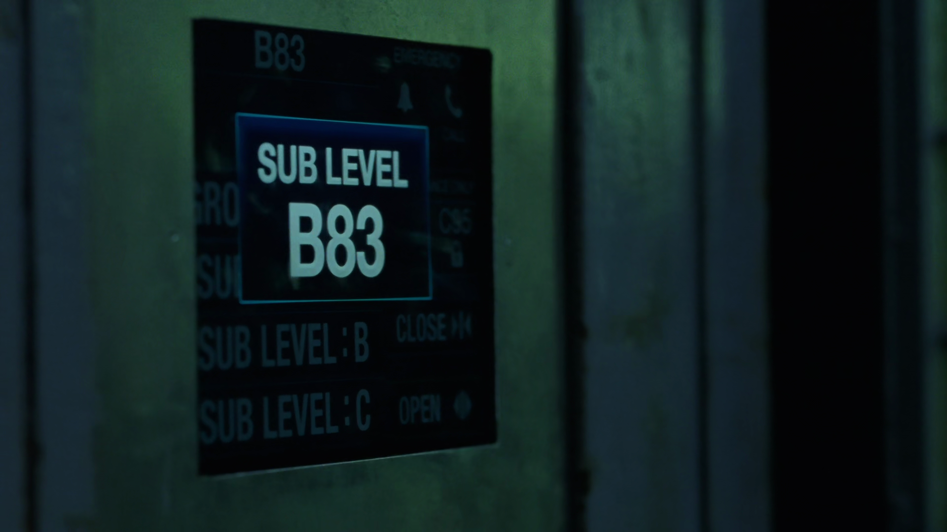Elevator Controls – Westworld S01E01