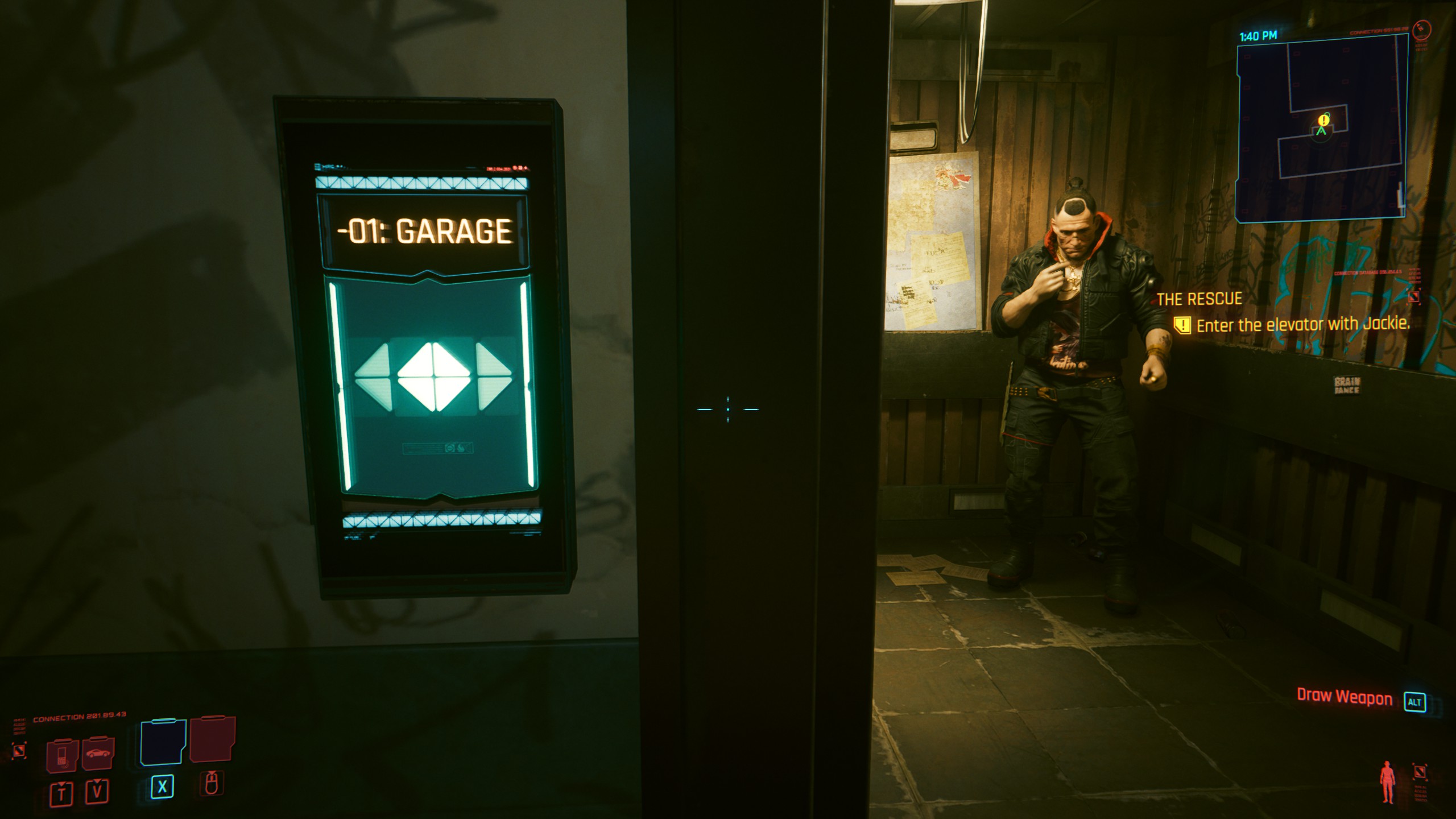 Elevator Controls – Cyberpunk 2077