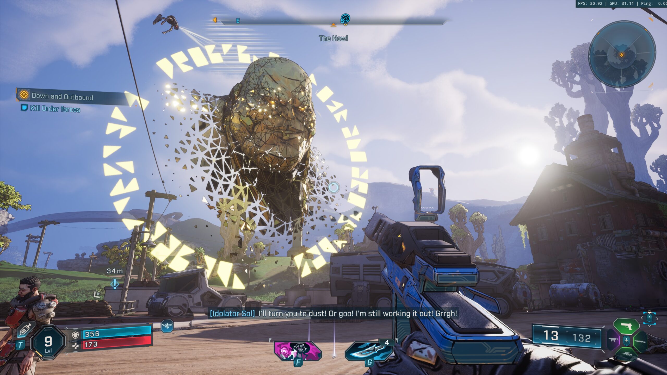 Video Call Projection – Borderlands 4